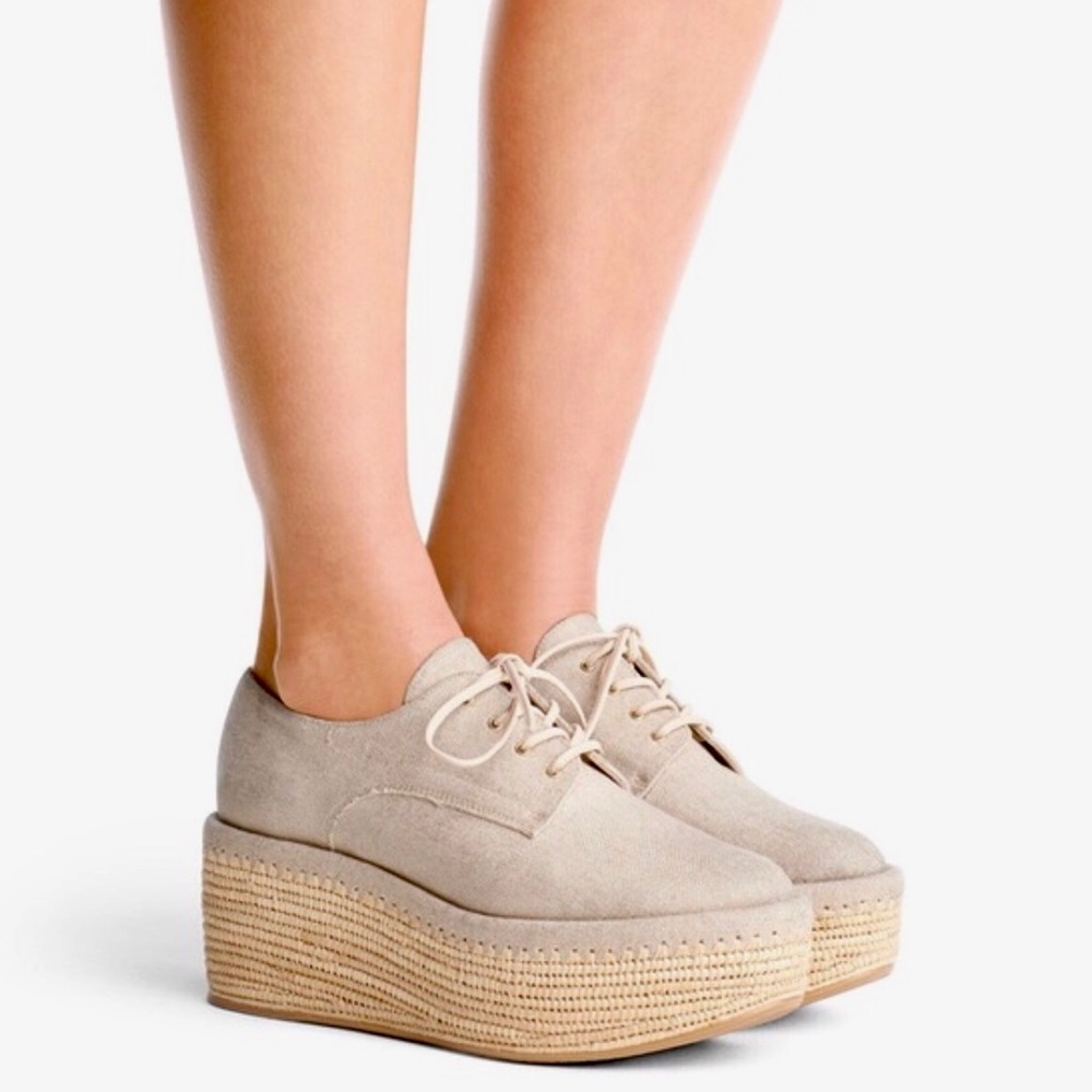 Stuart Weitzman Kent Platform Espadrilles